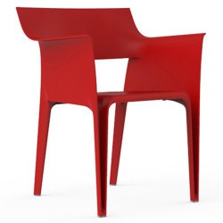 Pedrera Vondom Fauteuil Rood