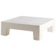 Mesa 60 mesa JUT Vondom bajo blanco