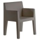 JUT Vondom silla gris de surco