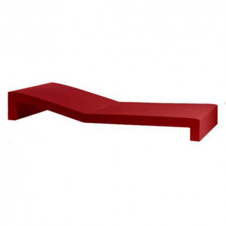 Jut Tumbona sunbathing Vondom Red