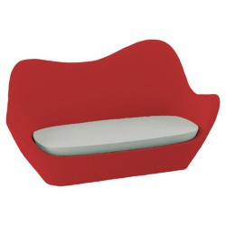 Sofá de Sabinas Vondom vermelho