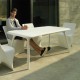 Table Sloo 180 X 90 Vondom 180 X 90 Blanc