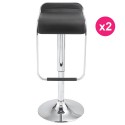 Set of 2 black KosyForm Bar stools