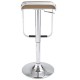 Lot de 2 Tabourets de Bar Taupe KosyForm