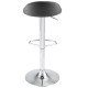 Lot de 2 Tabourets de Bar Noir KosyForm