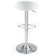 Lot de 2 Tabourets de Bar Blanc KosyForm