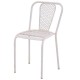 Lot de 4 Chaises en Métal Blanc KosyForm