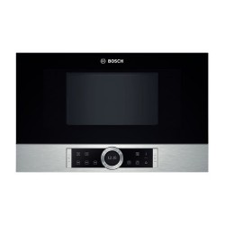 Horno microondas encastrable de acero inoxidable Bosch BFL634GS1