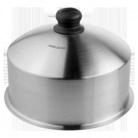 Couvercle Cloche de Cuisson Inox pour Plancha Forge Adour