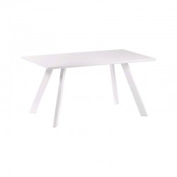 White Lacquered Dining Table 150 Possible KosyForm