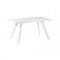 Mesa de comedor lacada en blanco 150 Posibles KosyForm