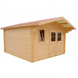 Habrita Solid Wood Garden Shelter tavole da 16 mq e 28mm