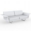 Sofa Vondom Delta Sofa weiß 2 Sitzplätze