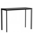 Mesa alta Marco Aluminio Vondom 140x60x105 negro