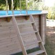 Piscine Bois Ubbink Océa 510 H120cm Liner Beige sable