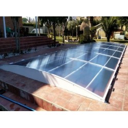 Custodia per piscina piatta Abrisol Tapia rimovibile 1060x440