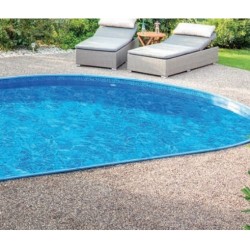 Piscina ovalada Ibiza Azuro 11mx5m H150 blue liner