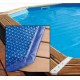 Bubble cover for pool Ubbink 490x355 octagonal elongated