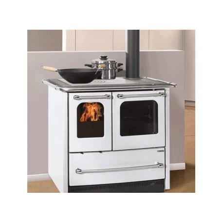 Fogão a lenha Nordica Extraflame Sovrana Easy Evo 2.0 9kW Branco