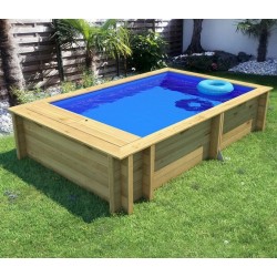 Pool'N Houten Kist Zwembad 620x250xH133 BWT myPool