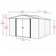 Metal Garden Shed Habrita 313x242xh198 imitation wood