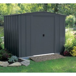 Metal Garden Shed Habrita 253x181xh190 Sliding Door