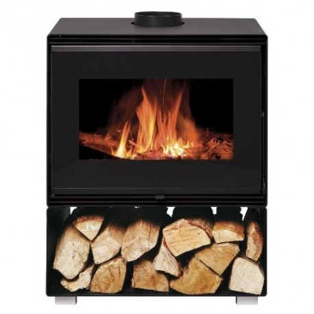 Intercambiador de calor de estufa de leña NovaStove Denso 10kW con soporte de registro