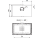 Ferlux Enya 80 central foot wood stove 9.6 kW