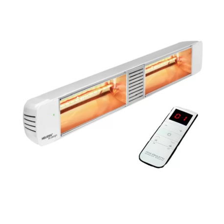 Heliosa HD 88 Riscaldatore Radiante 3000W Radiocomando bianco