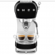 Cafetera programable Smeg año 50 Crema Chromé