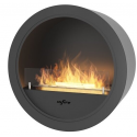 Infire Incyrcle camino a bioetanolo con vetro 2 kW Nero