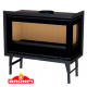 Bronpi Cairo 110-D 2-Janela Wood Insert Visão do lado direito 15kW