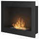 SIMPLEfire Frame 600 Bioethanol Lareira Preto com 1 Janela