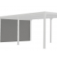 Curtain Side Awning Bioclimatic Pergola Habrita 3.6m