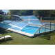 Abri de Piscine Bas Lanzarote Abrisol amovible 12x5.7m