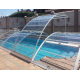 Abri de Piscine Bas Lanzarote Abrisol amovible 12x5.7m