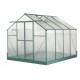 Aluminium Garden Greenhouse Habrita 7.35m2