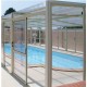 Abri sol Columbrette High Pool Enclosure Fixed Veranda 10x5m