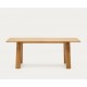 Table Rectangle Extensible 200 à 250x95 bois naturel Lena VeryForma