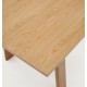 Extendable Rectangle Table 200 to 250x95 Lena VeryForma Natural Wood