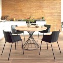 Ronde Tafel 120 Natuurlijk Hout Inu VeryForma