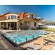 Linea Flat Pool Enclosure Abrilios Telescopic for Pool 600x300