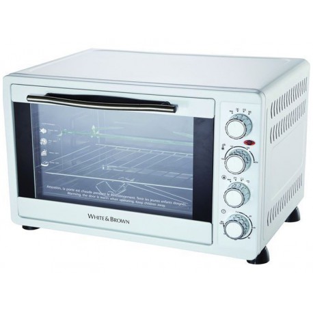 Countertop Oven 52 L White and Brown MF63